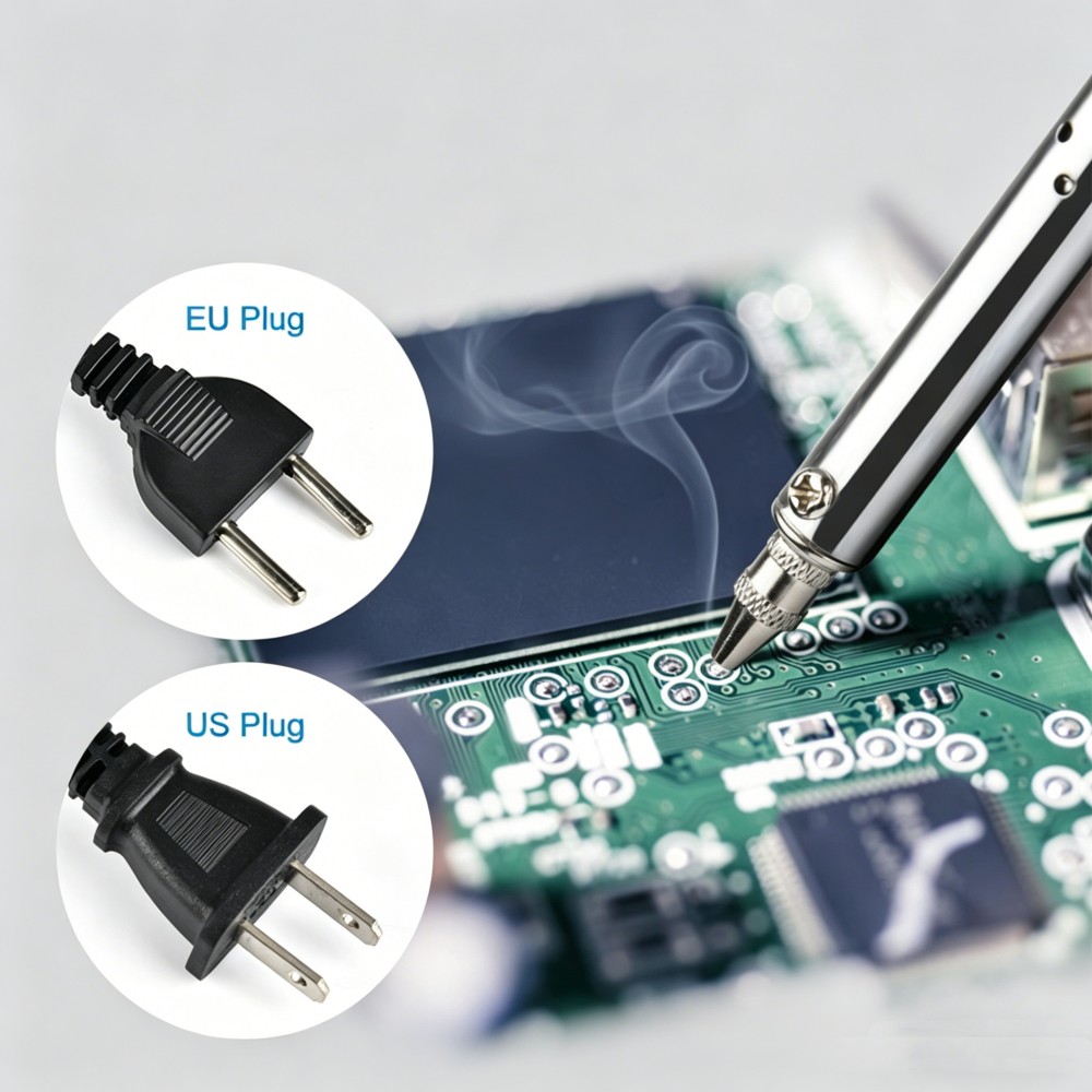 AC 110V/220V Điện Tín Hút Hút  - đánh giá và giá Desoldering Pump Electric Vacuum Station