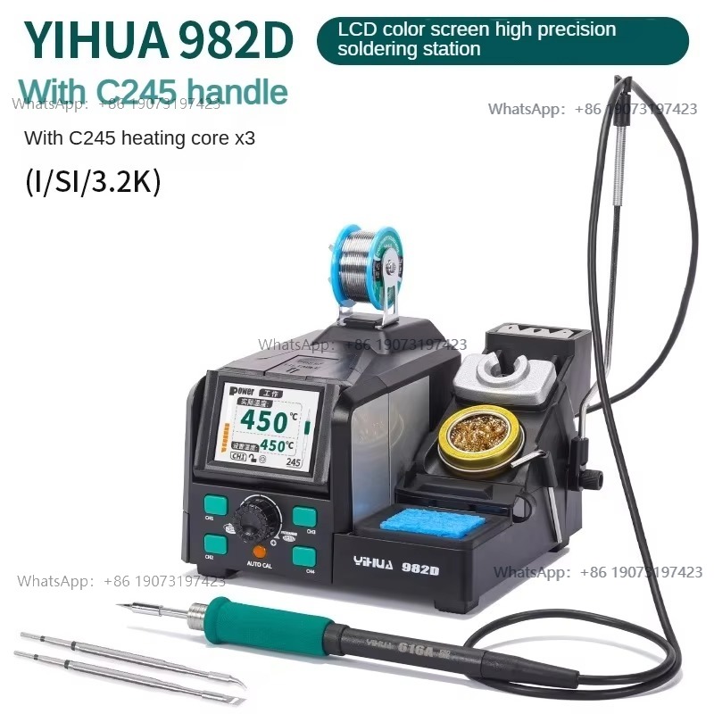 982D Digital Rapid Heating Sol - đánh giá và giá C210 Precision Soldering Station