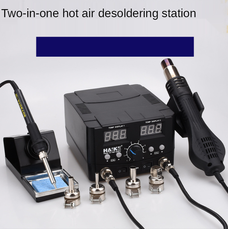 2 IN 1 750W Led Digital Solder - đánh giá và giá 2 In 1 Soldering Rework Station 750W