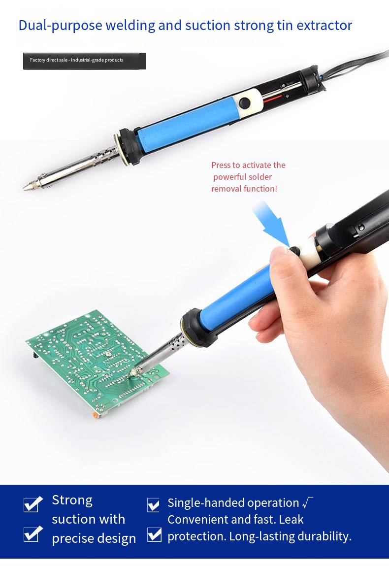 AC 110V/220V Điện Tín Hút Hút  - đánh giá và giá Desoldering Pump Electric Vacuum Station