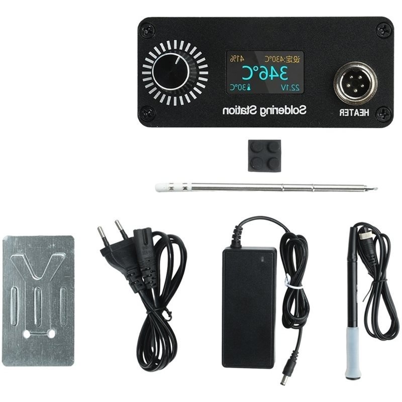 B03C-T12 Digital Soldering Sta - đánh giá và giá T12 Soldering Station Oled